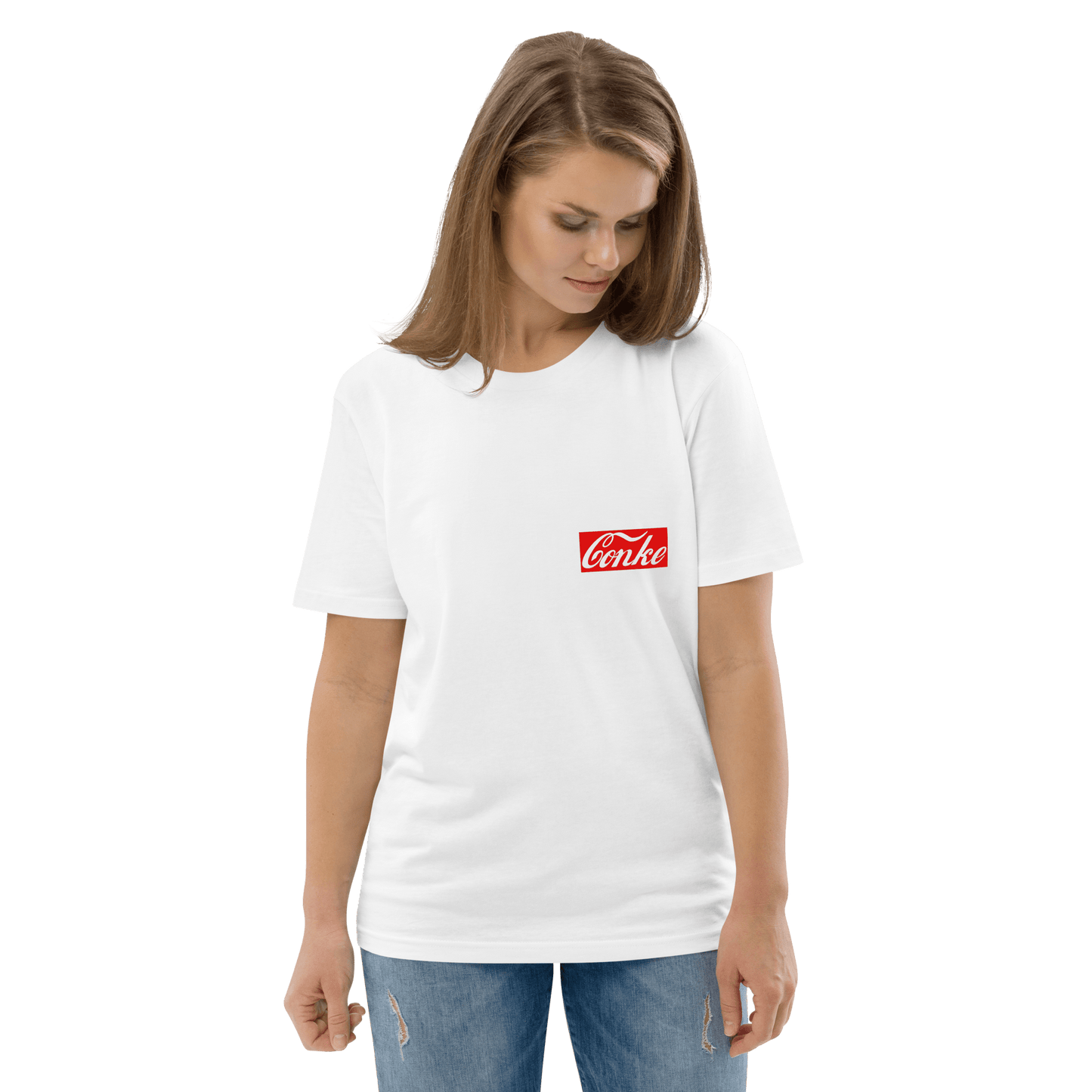 Conke Premium Organic T-Shirt Meme - Cotton Pink | Shirtposting