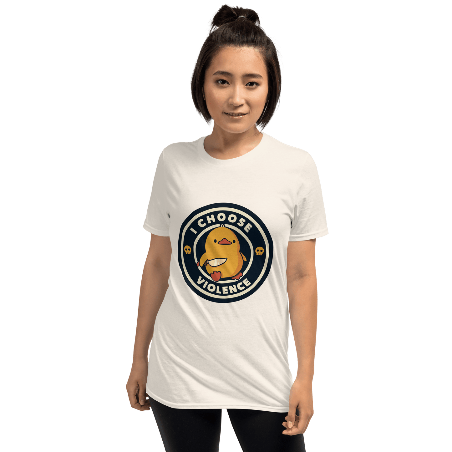 I Choose Violence Classic T-Shirt Meme - Natural | Shirtposting