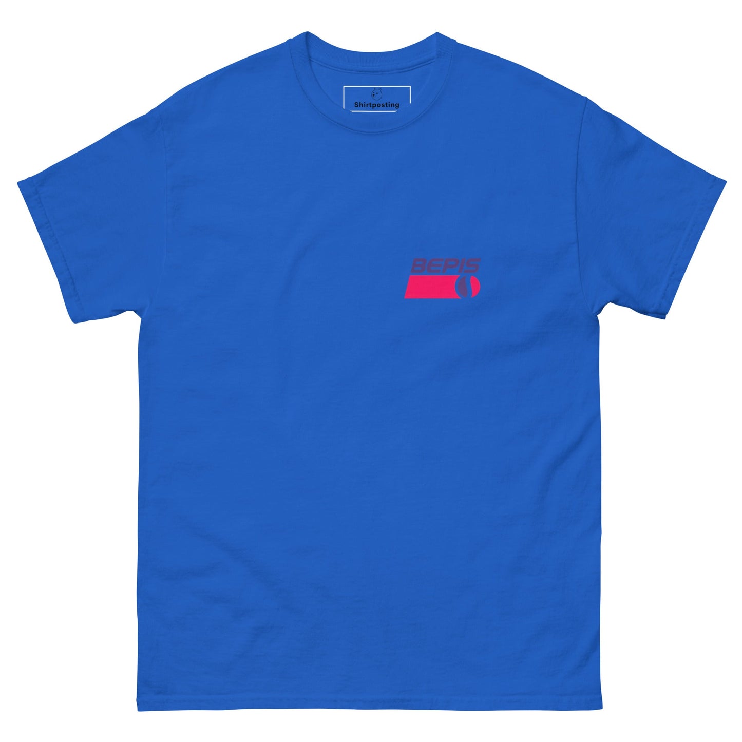 Bepis Classic T-Shirt Meme - Royal | Shirtposting