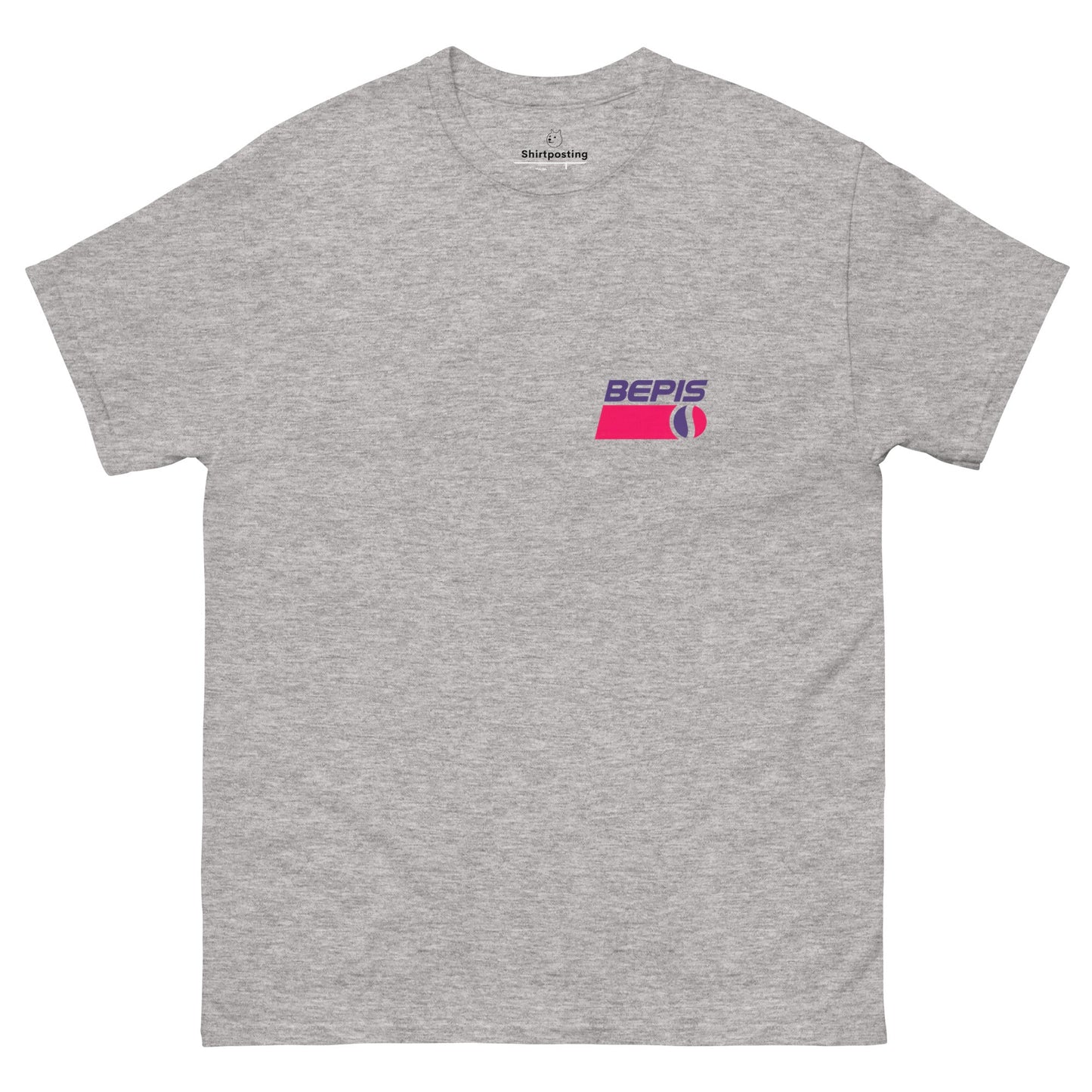 Bepis Classic T-Shirt Meme - Sport Grey | Shirtposting