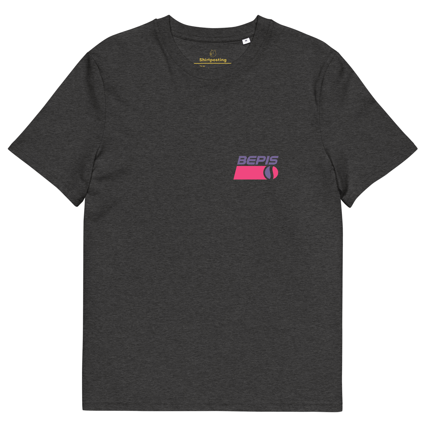 Bepis Premium Organic T-Shirt Meme - Dark Heather Grey | Shirtposting
