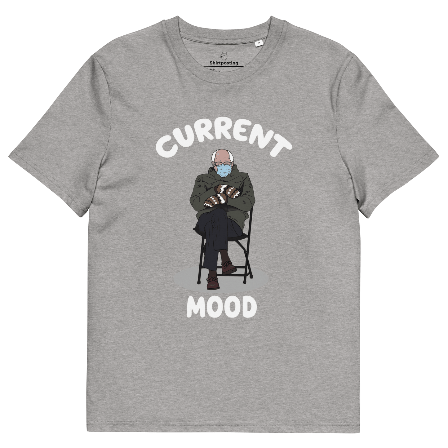 Bernie Mittens Premium Organic T-Shirt Meme - Heather Grey | Shirtposting