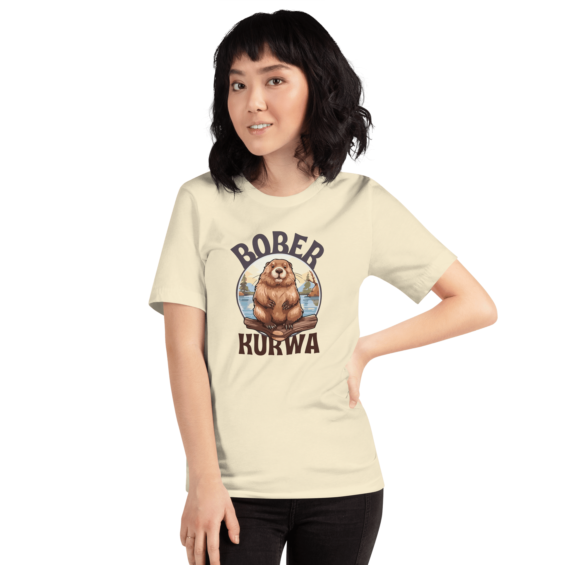 Bober Kurwa Classic T-Shirt Meme - Dark Grey | Shirtposting