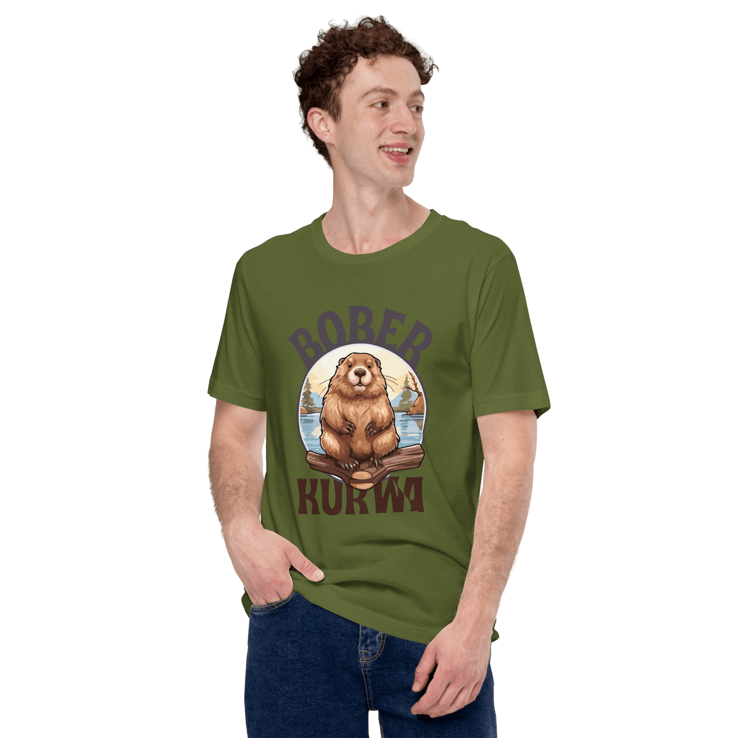 Bober Kurwa Classic T-Shirt Meme - Dark Grey | Shirtposting