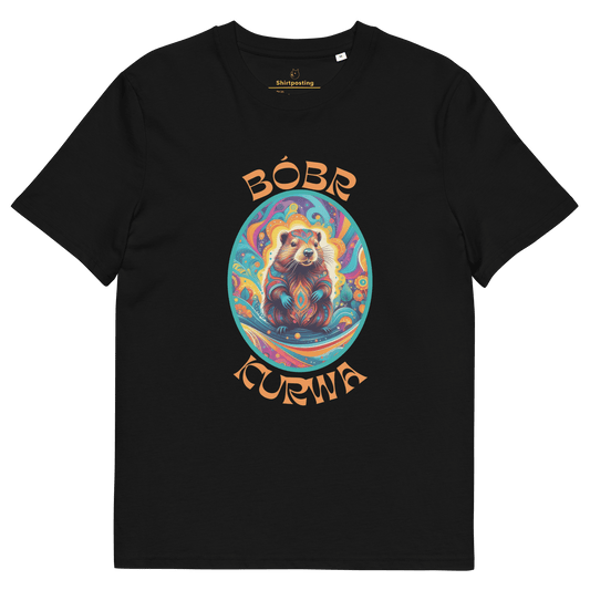 Bober Kurwa Premium Organic T-Shirt Meme - Black | Shirtposting