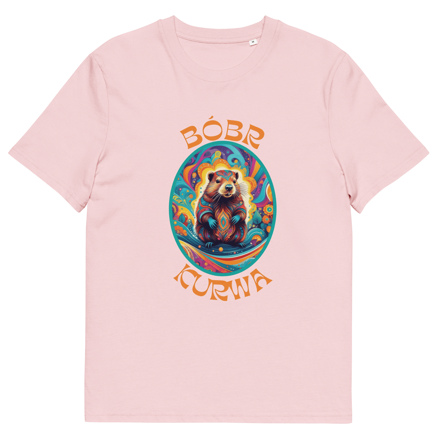 Bober Kurwa Premium Organic T-Shirt Meme - Cotton Pink | Shirtposting