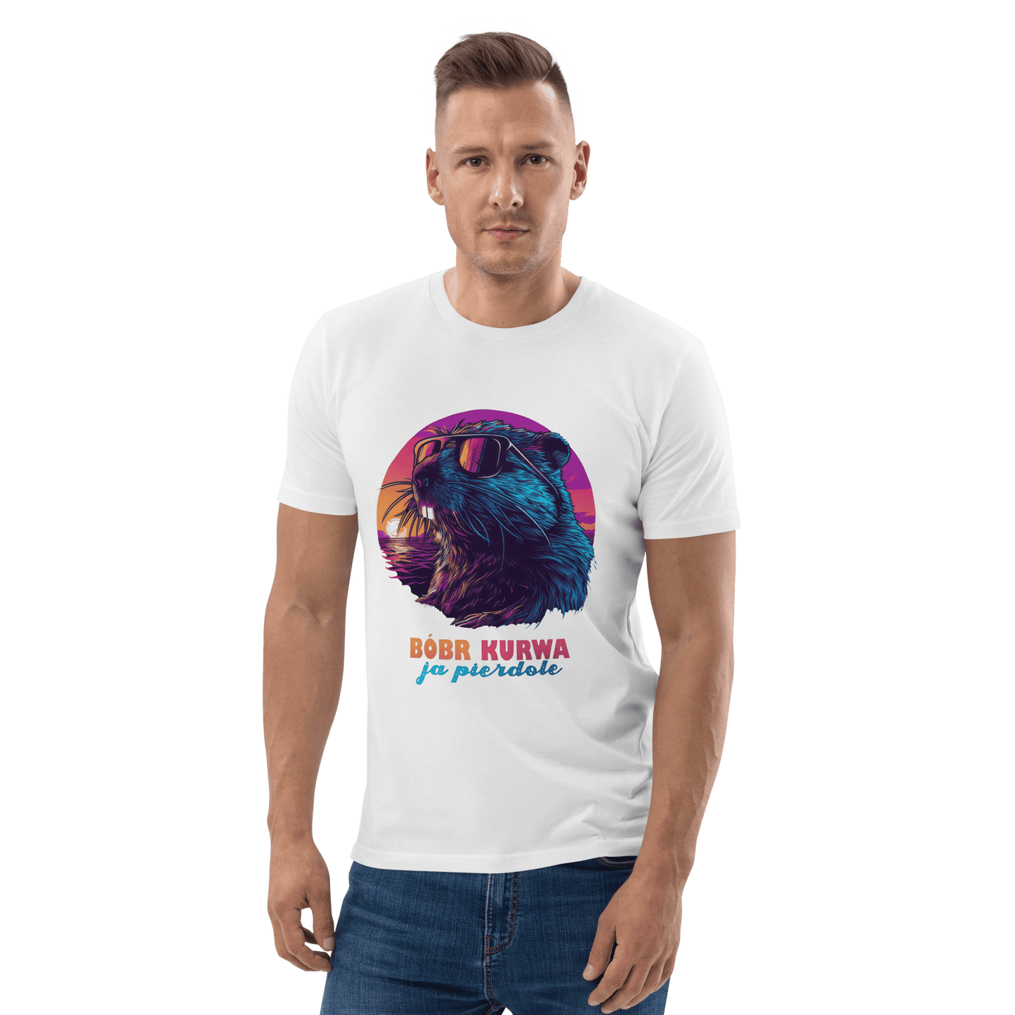 Bober Kurwa Premium Organic T-Shirt Meme - Fraiche Peche | Shirtposting