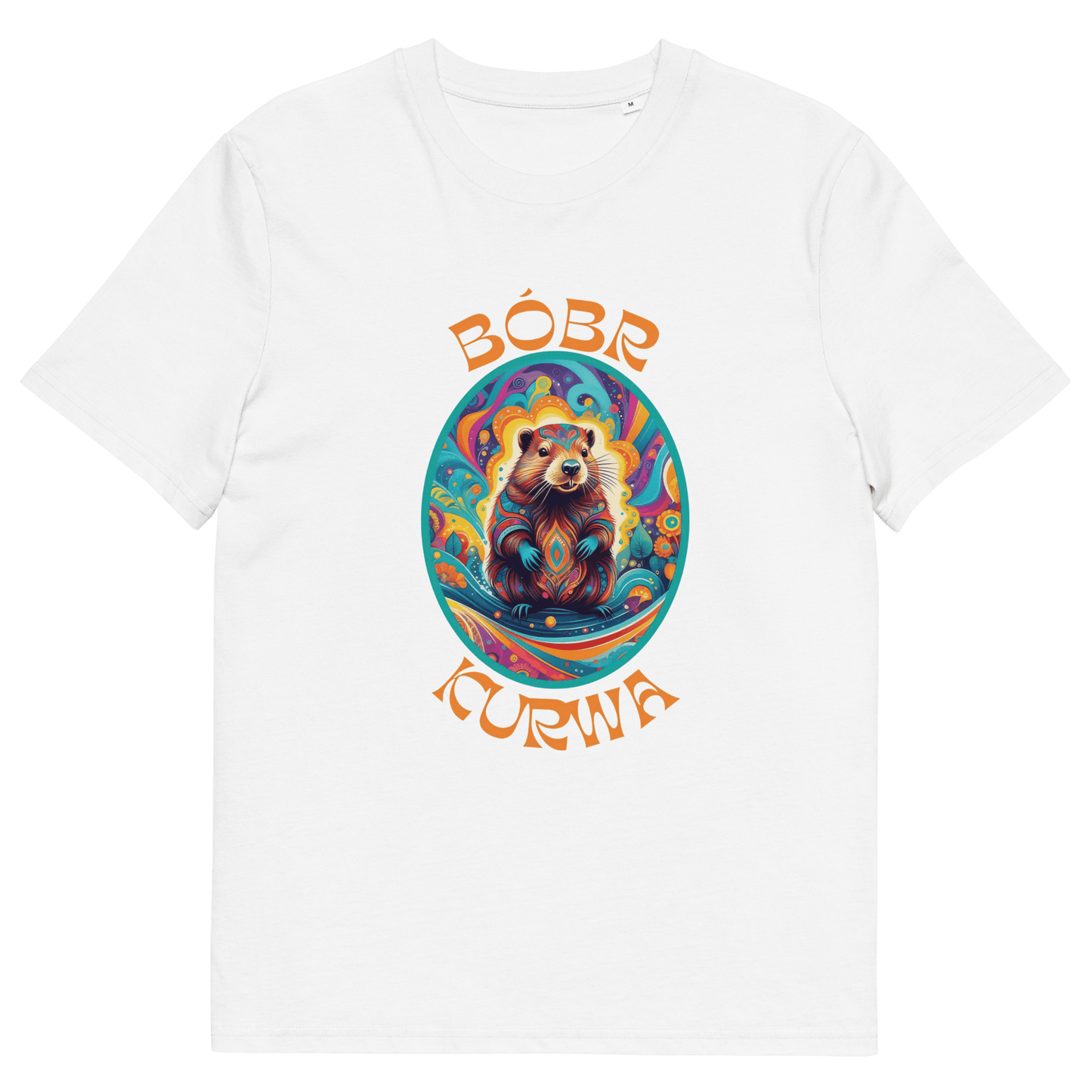 Bober Kurwa Premium Organic T-Shirt Meme - White | Shirtposting