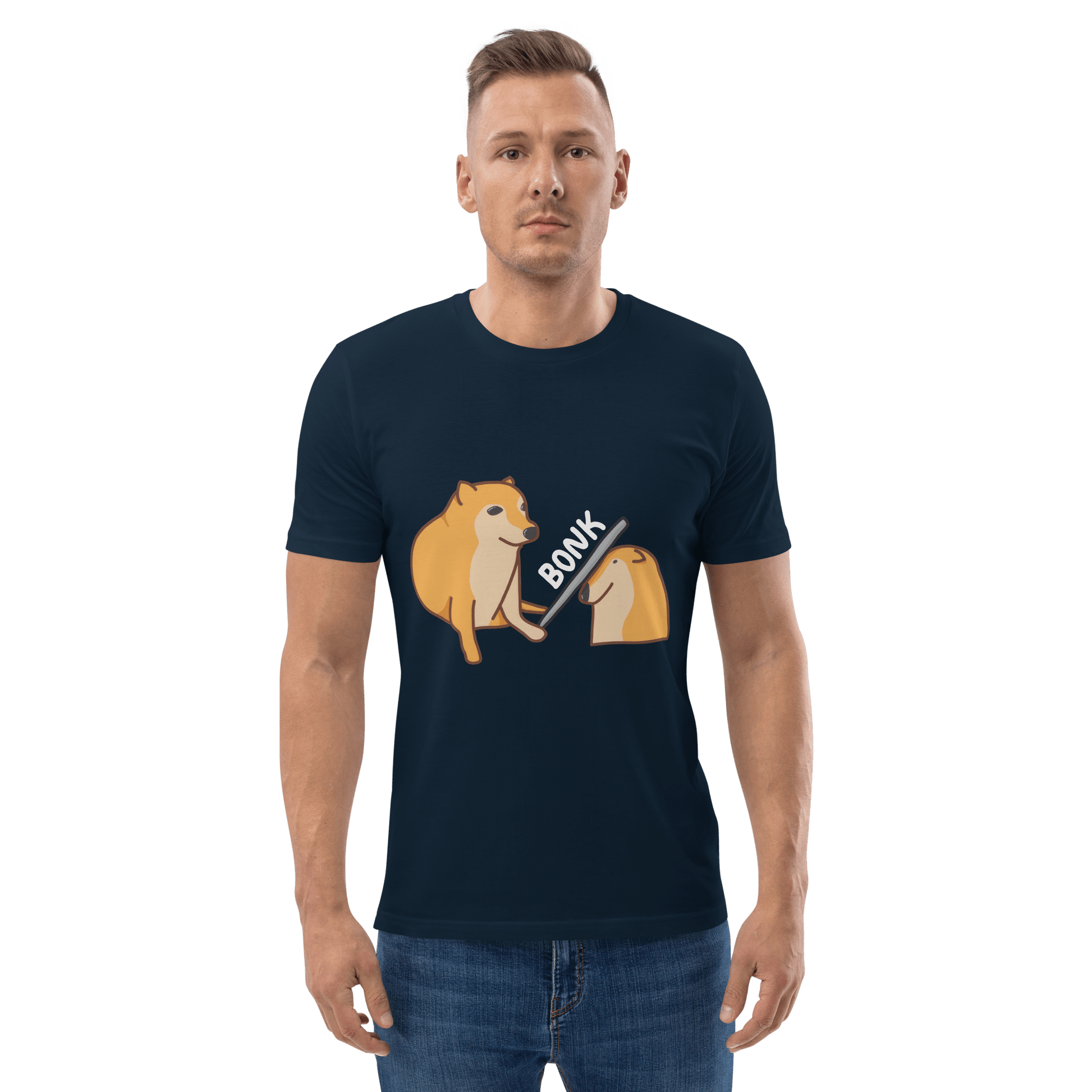 Bonk Premium Organic T-Shirt Meme - Black | Shirtposting