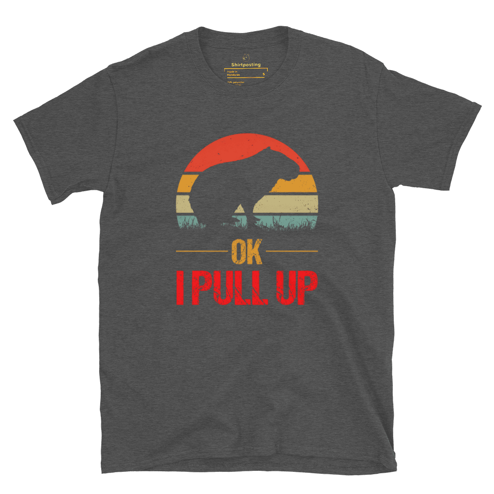 Capybara Classic T-Shirt Meme - Dark Heather Grey | Shirtposting