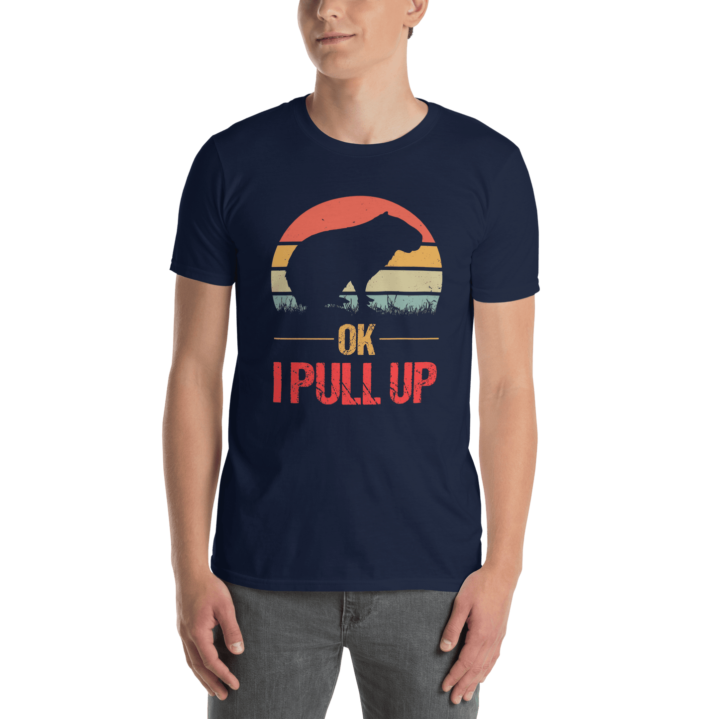 Capybara Classic T-Shirt Meme - Dark Heather Grey | Shirtposting