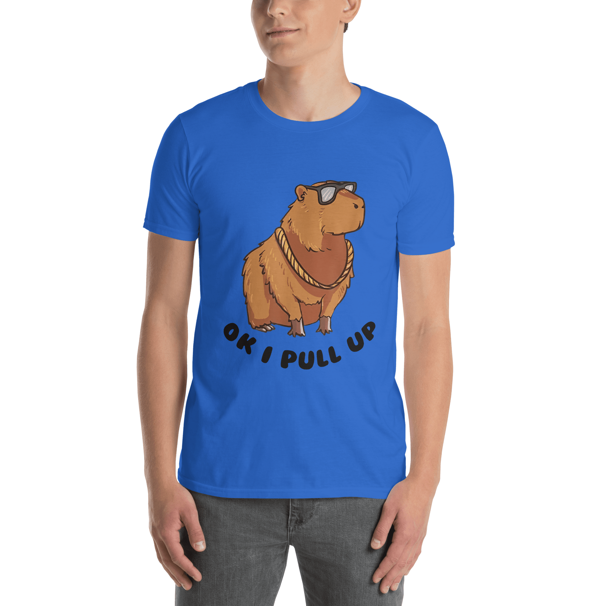 Capybara Classic T-Shirt Meme - Natural | Shirtposting