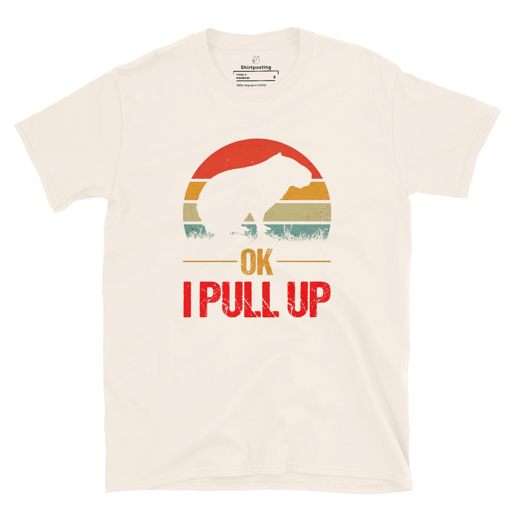 Capybara Classic T-Shirt Meme - Natural | Shirtposting