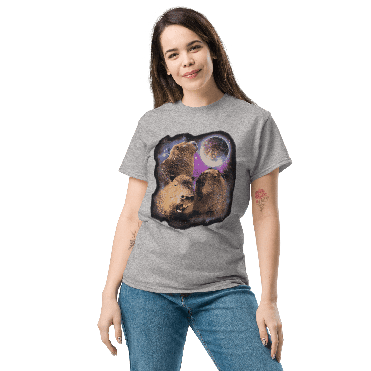 Capybara Classic T-Shirt Meme - Sand | Shirtposting