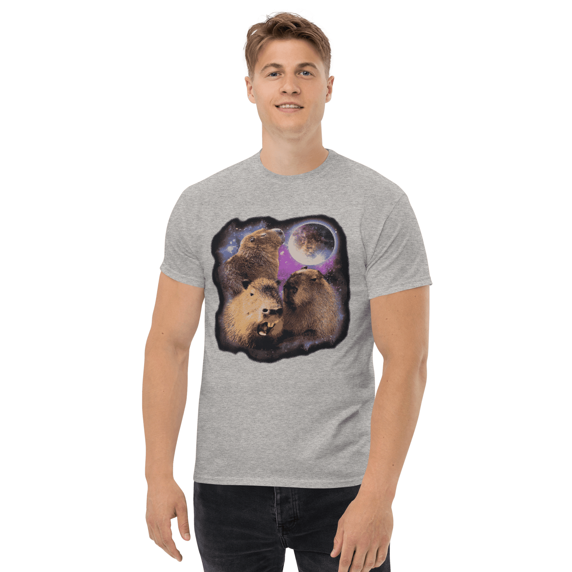 Capybara Classic T-Shirt Meme - Sand | Shirtposting