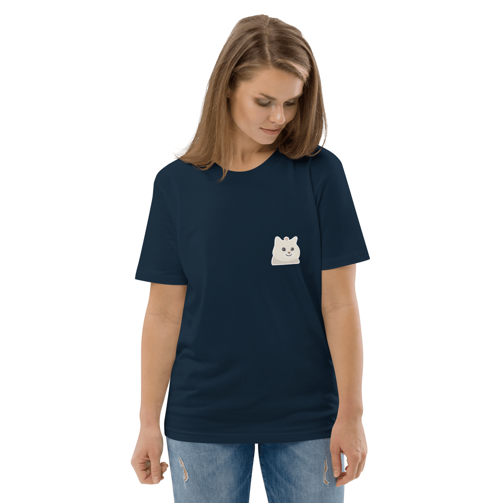 Cat Premium Organic T-Shirt Meme - Dark Heather Grey | Shirtposting