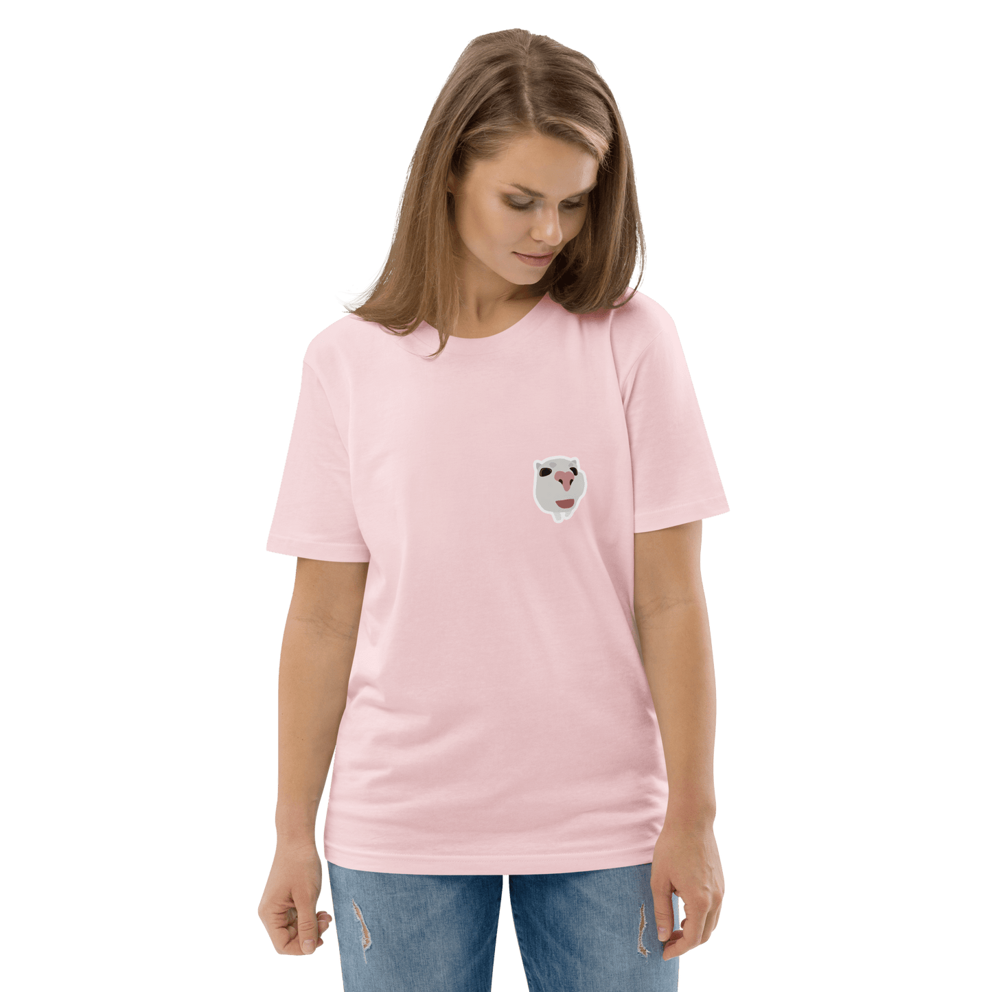 Cat Premium Organic T-Shirt Meme - Dark Heather Grey | Shirtposting