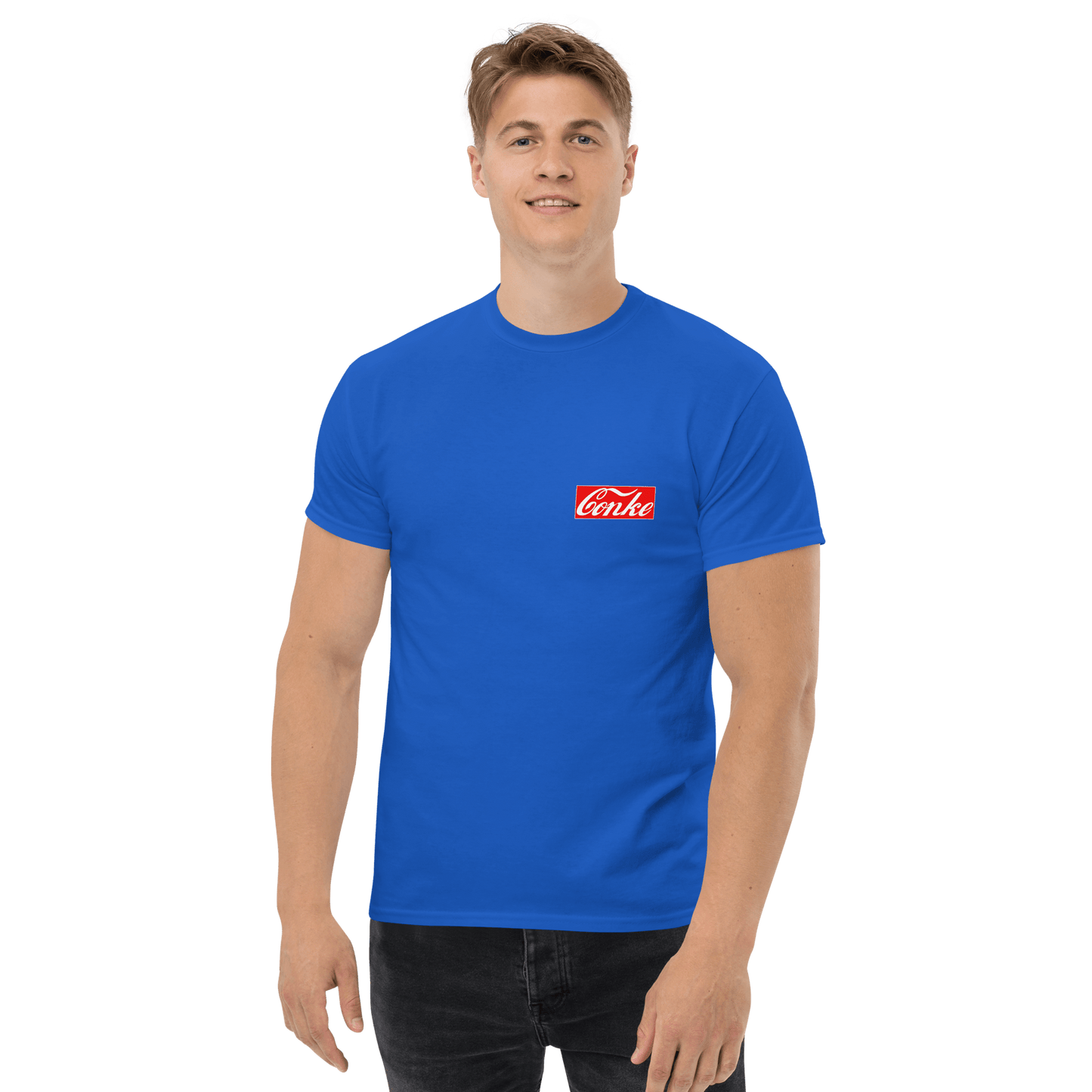 Conke Classic T-Shirt Meme - Royal | Shirtposting