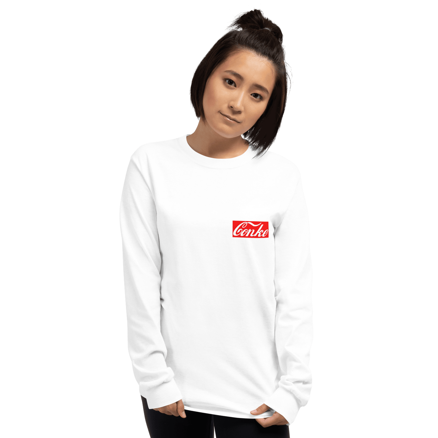 Conke Long Sleeve T-Shirt Meme - Ash | Shirtposting