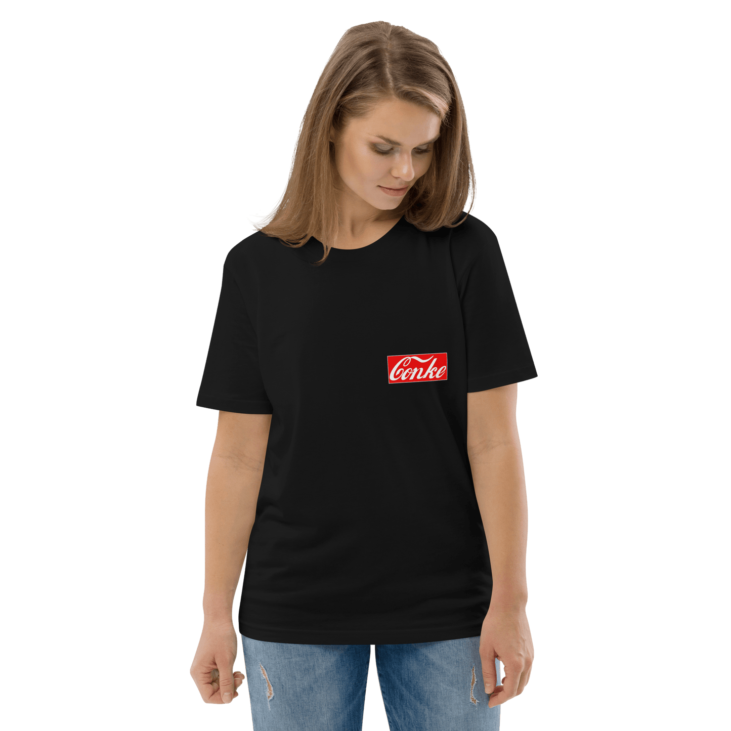 Conke Premium Organic T-Shirt Meme - Cotton Pink | Shirtposting