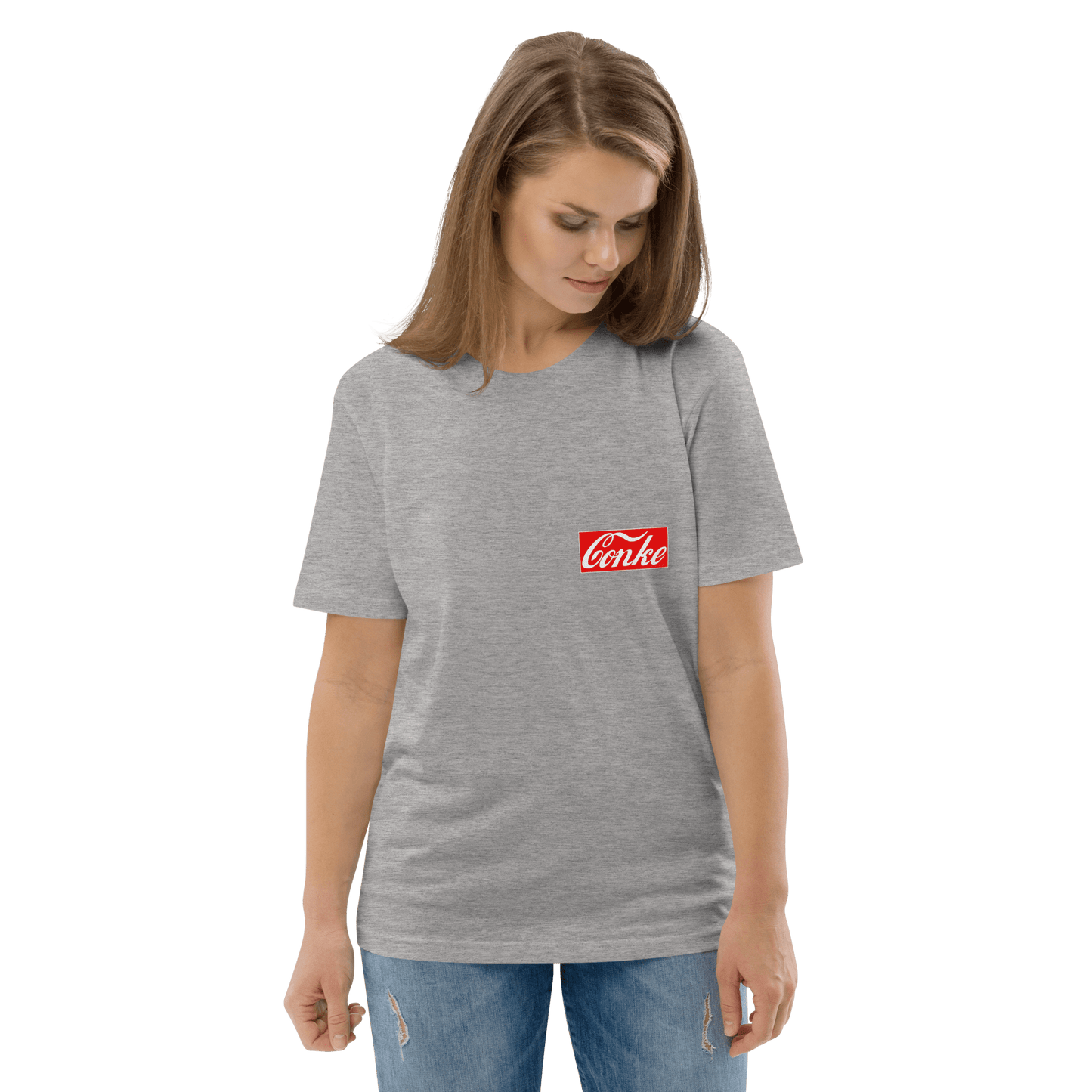 Conke Premium Organic T-Shirt Meme - Cotton Pink | Shirtposting