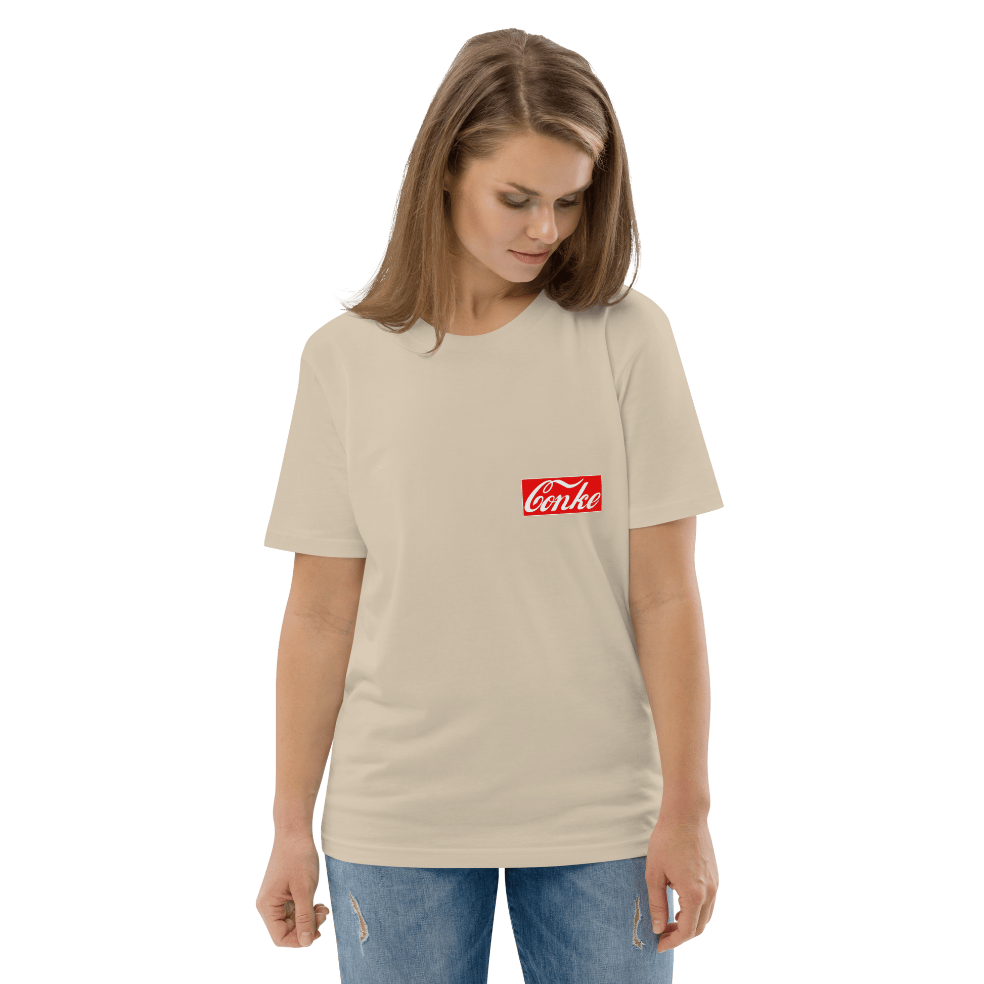 Conke Premium Organic T-Shirt Meme - Cotton Pink | Shirtposting