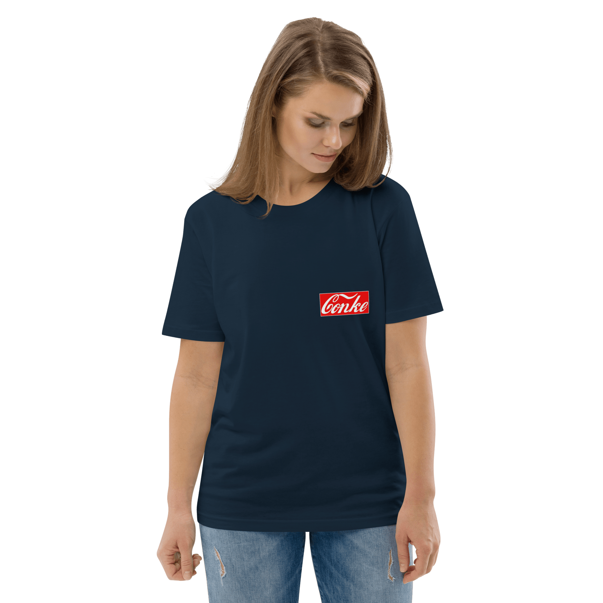 Conke Premium Organic T-Shirt Meme - Cotton Pink | Shirtposting