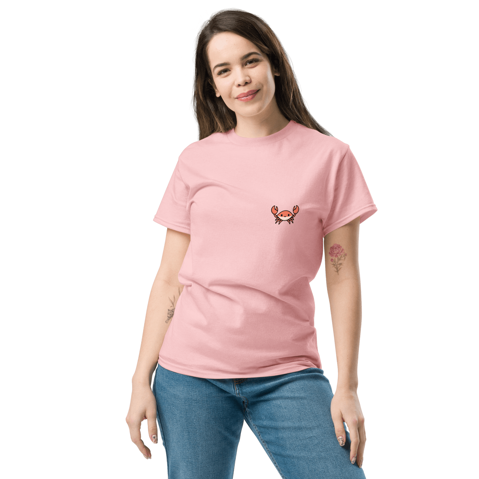 Crab Classic T-Shirt Meme - Ash | Shirtposting
