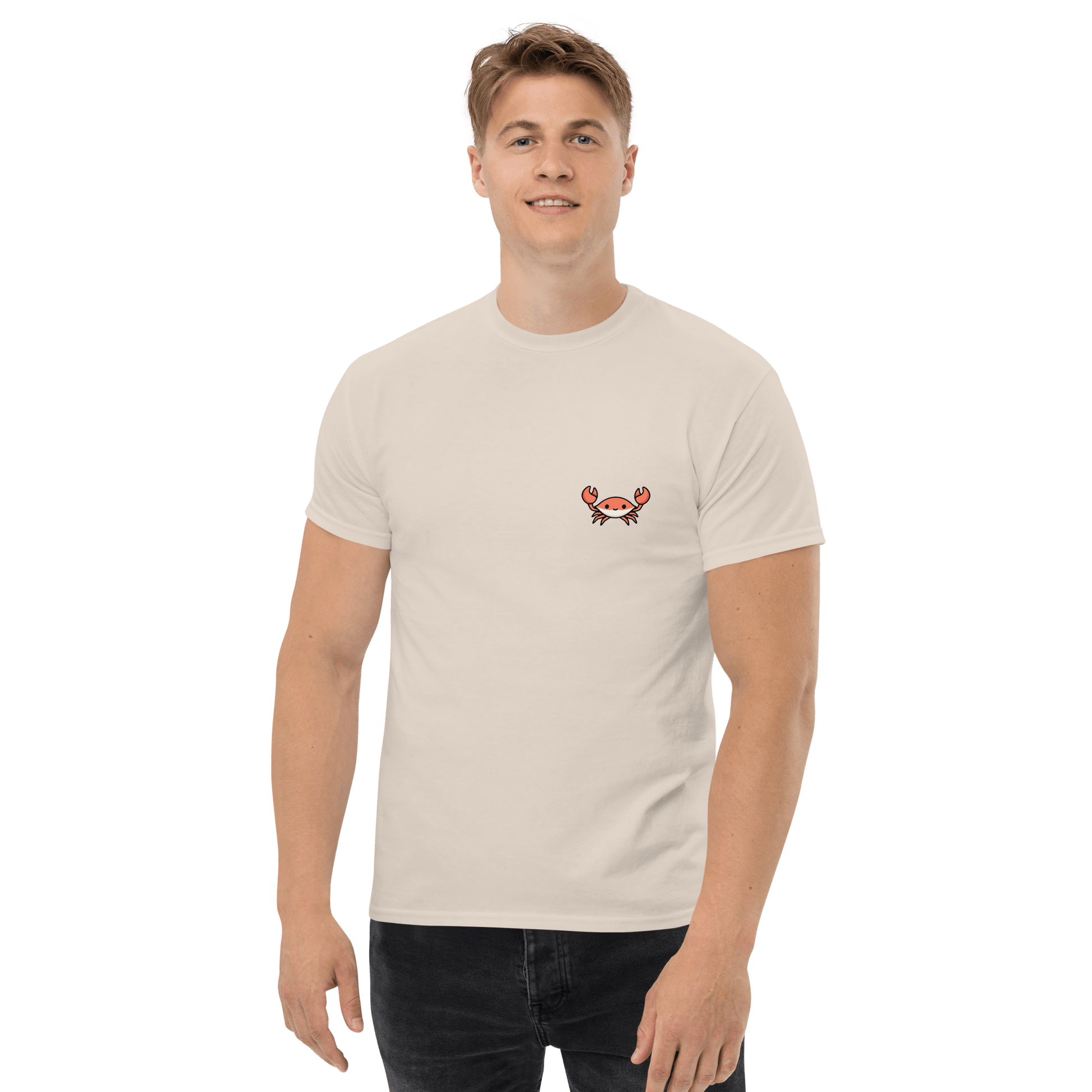 Crab Classic T-Shirt Meme - Military Green | Shirtposting