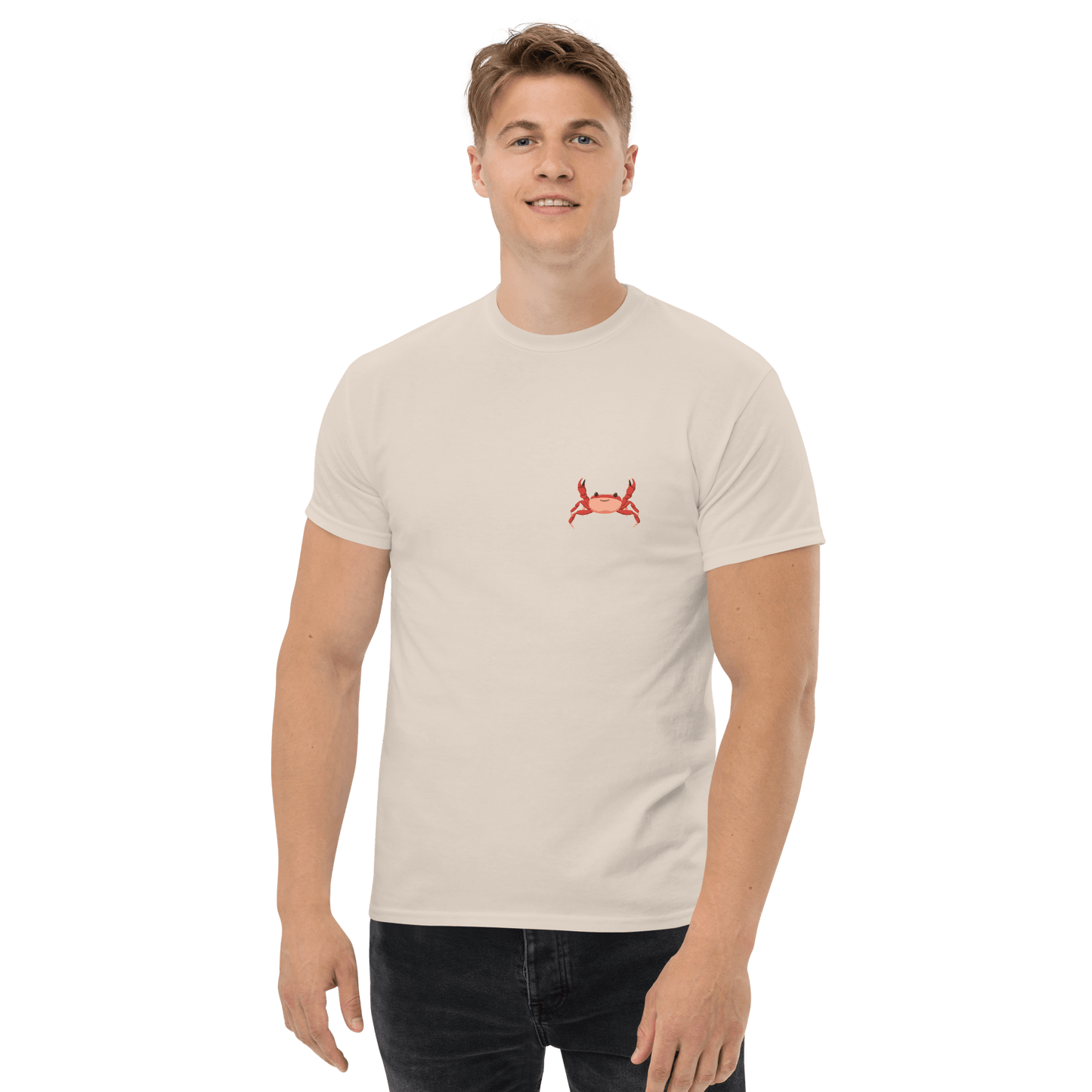 Crab Classic T-Shirt Meme - Military Green | Shirtposting