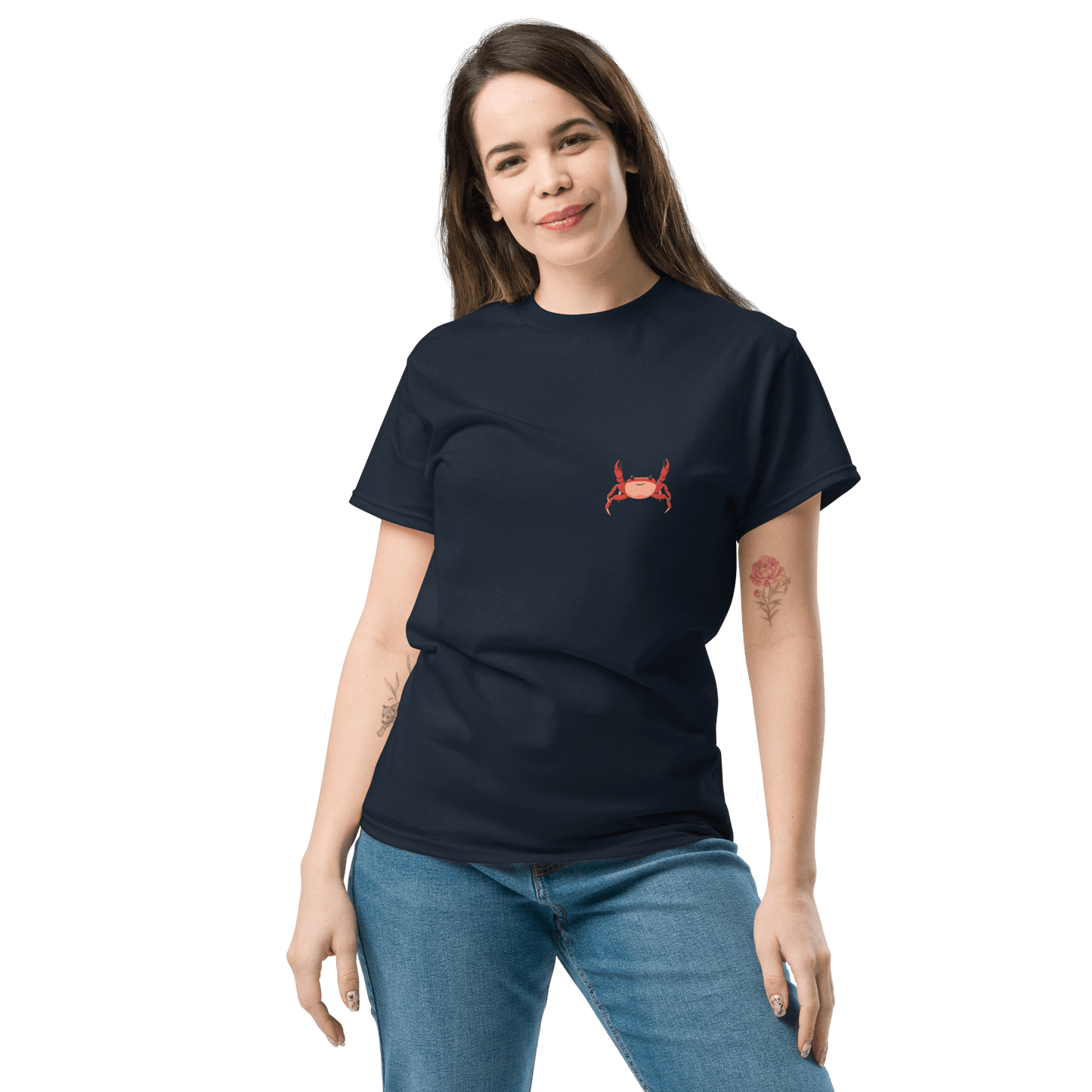 Crab Classic T-Shirt Meme - Royal | Shirtposting