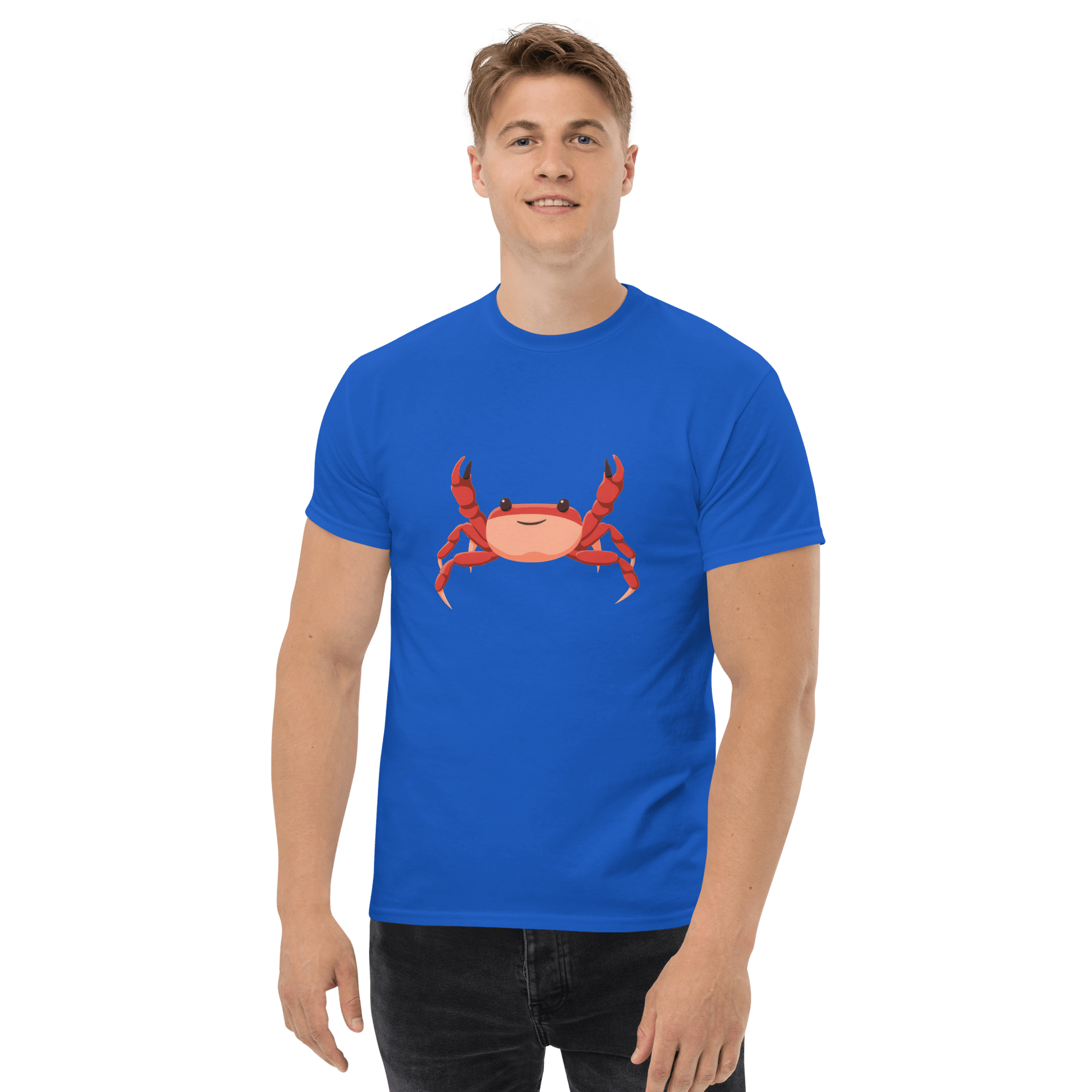Crab Classic T-Shirt Meme - Royal | Shirtposting