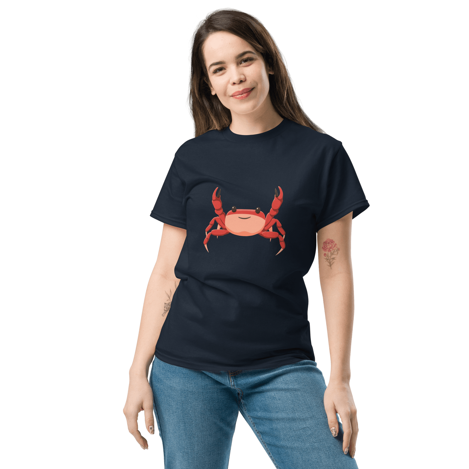 Crab Classic T-Shirt Meme - Royal | Shirtposting