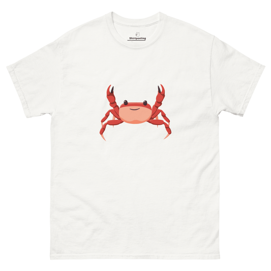 Crab Classic T-Shirt Meme - White | Shirtposting