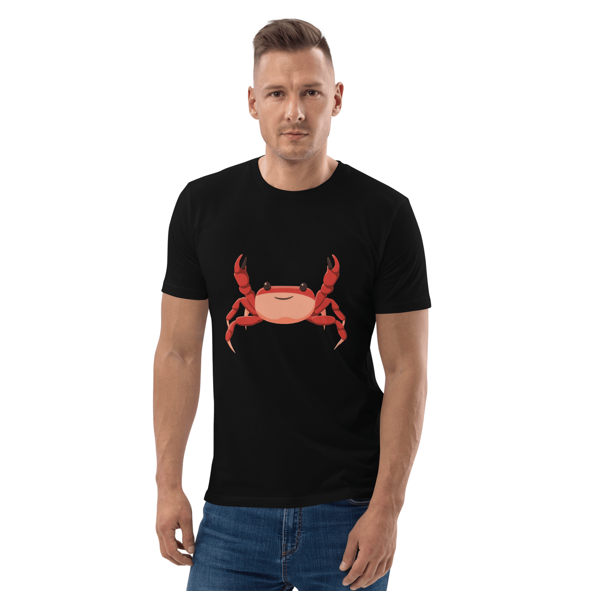 Crab Premium Organic T-Shirt Meme - Cotton Pink | Shirtposting