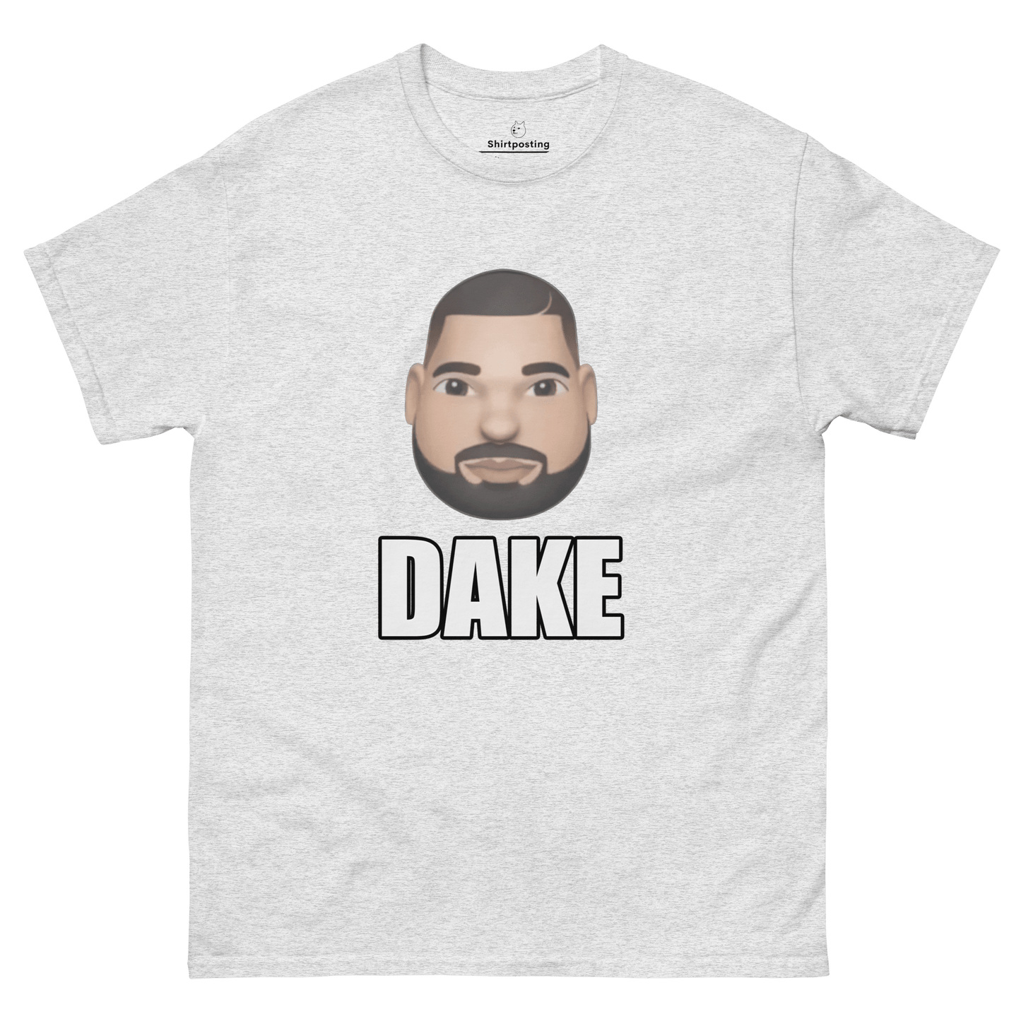 Dake Classic T-Shirt Meme - Ash | Shirtposting