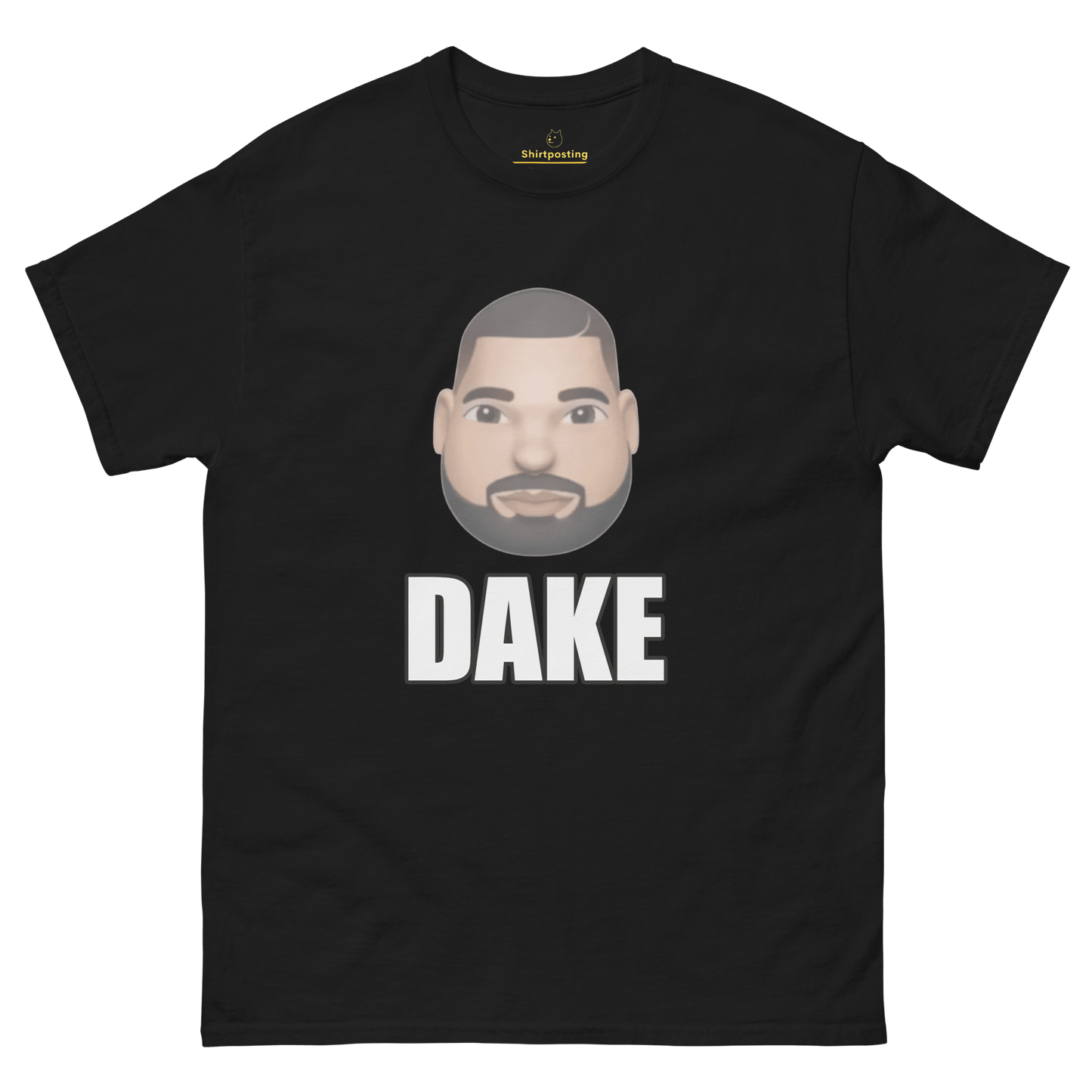 Dake Classic T-Shirt Meme - Black | Shirtposting
