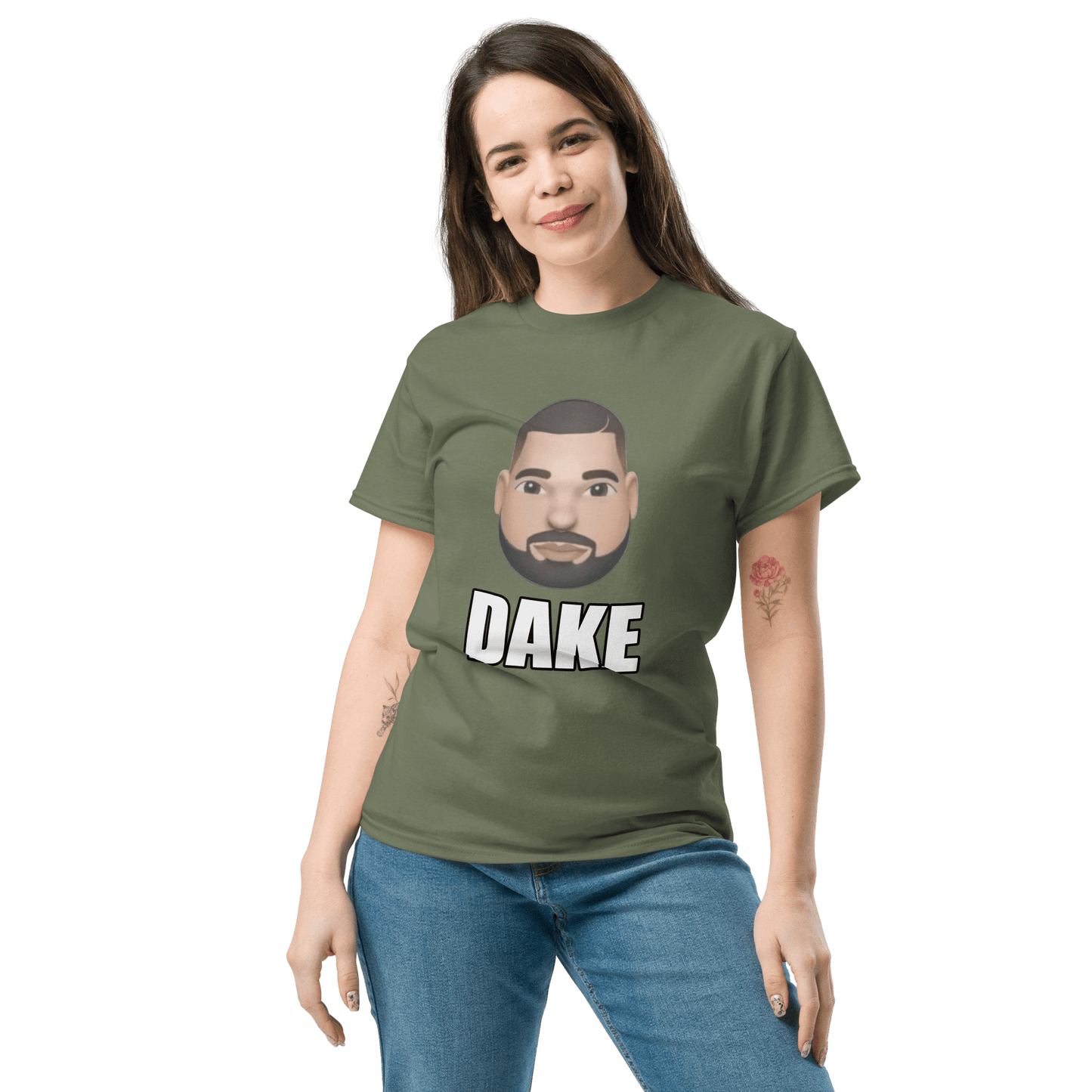 Dake Classic T-Shirt Meme - Royal | Shirtposting