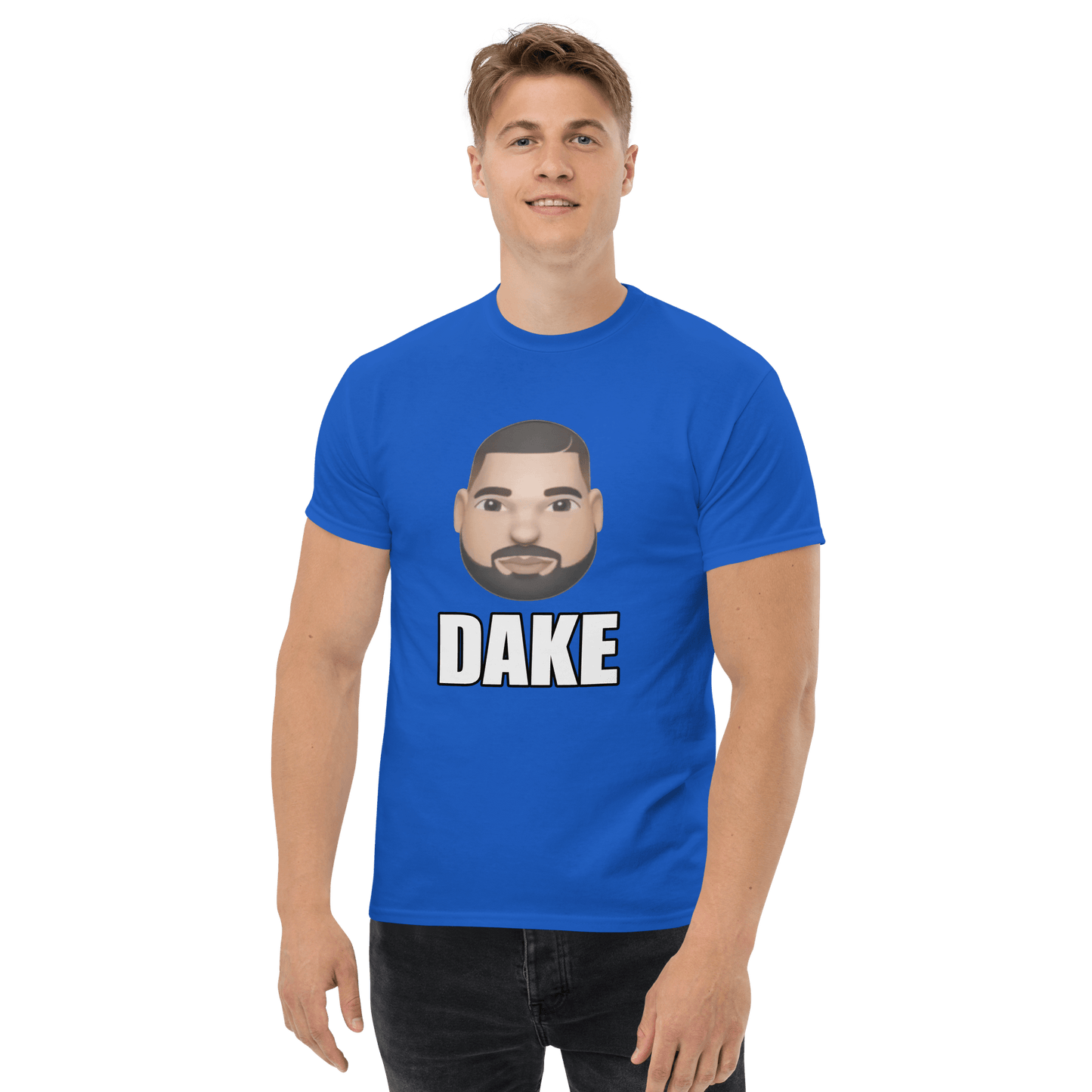 Dake Classic T-Shirt Meme - Royal | Shirtposting