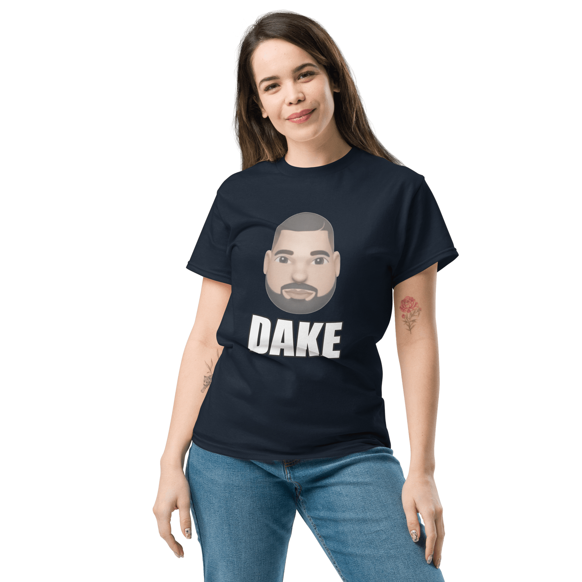 Dake Classic T-Shirt Meme - Royal | Shirtposting
