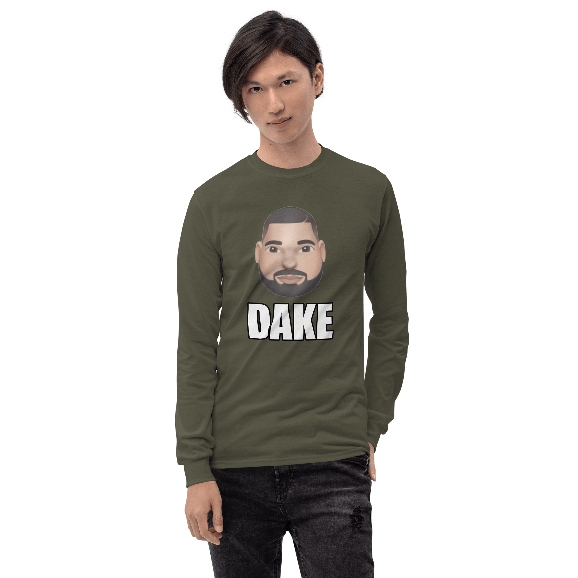 Dake Long Sleeve T-Shirt Meme - Sand | Shirtposting