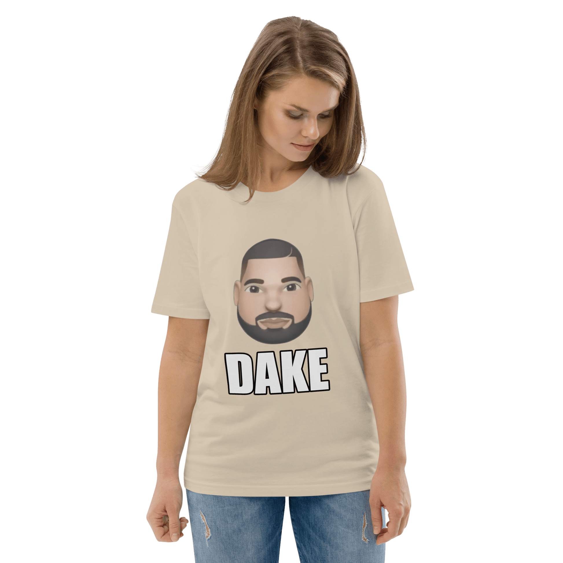 Dake Premium Organic T-Shirt Meme - Cotton Pink | Shirtposting