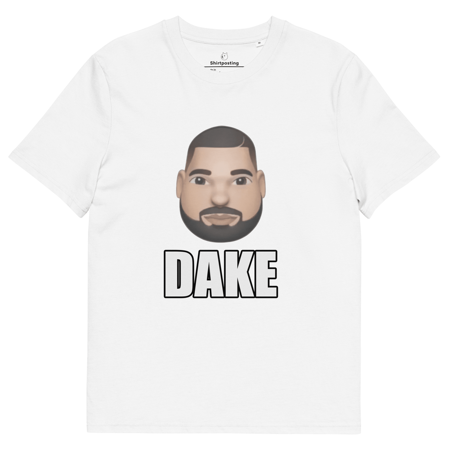 Dake Premium Organic T-Shirt Meme - White | Shirtposting