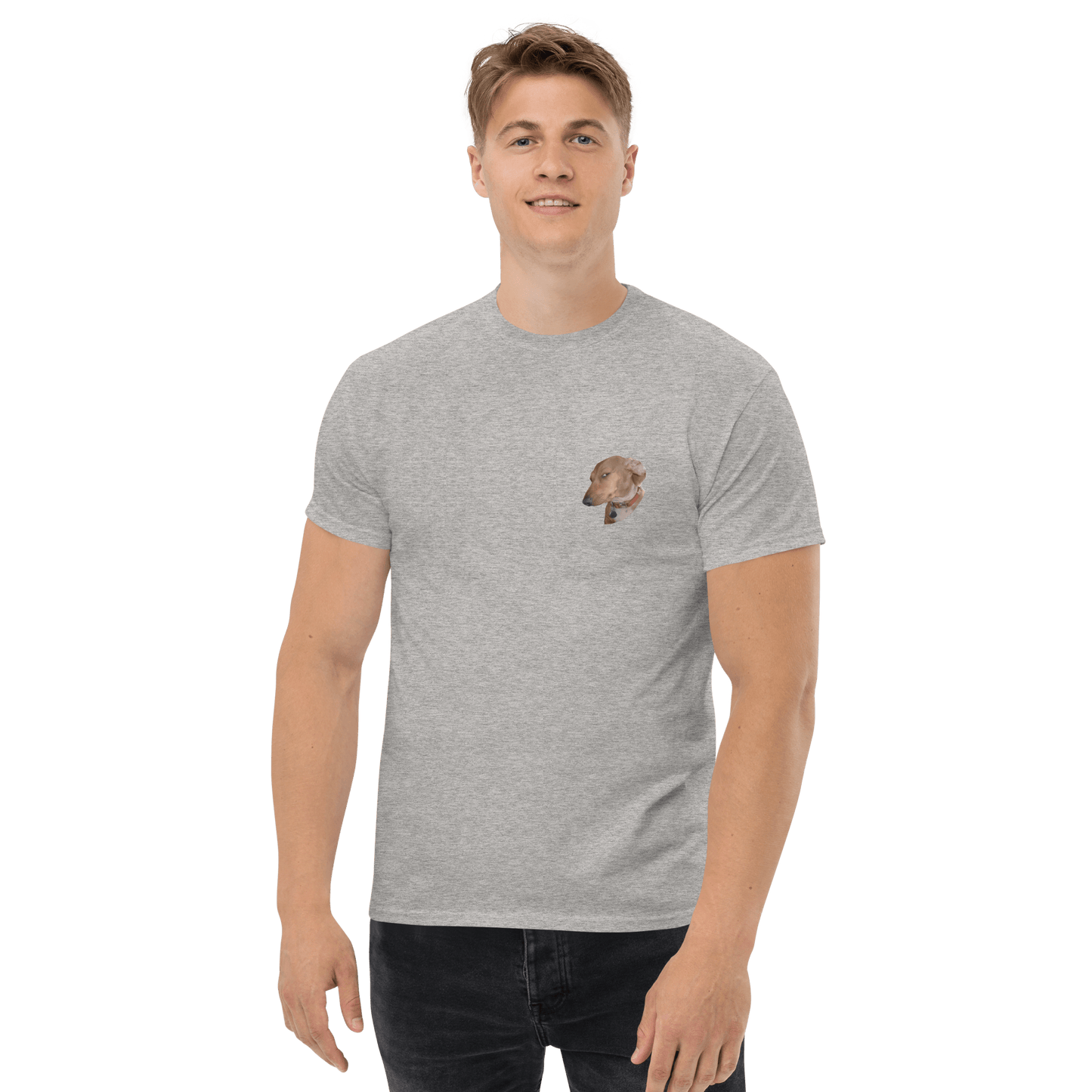 Dog Classic T-Shirt Meme - Ash | Shirtposting