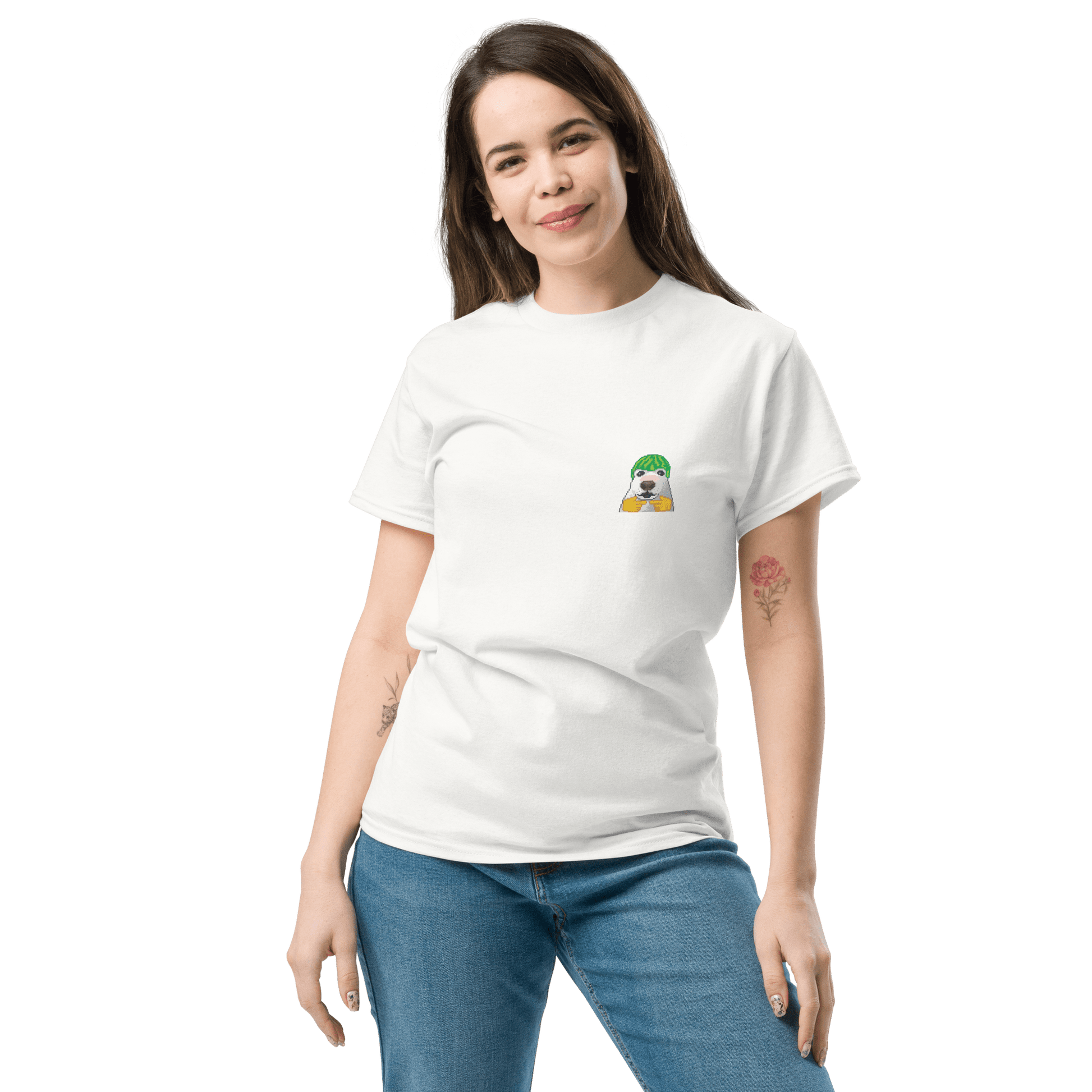 Dog Classic T-Shirt Meme - Ash | Shirtposting