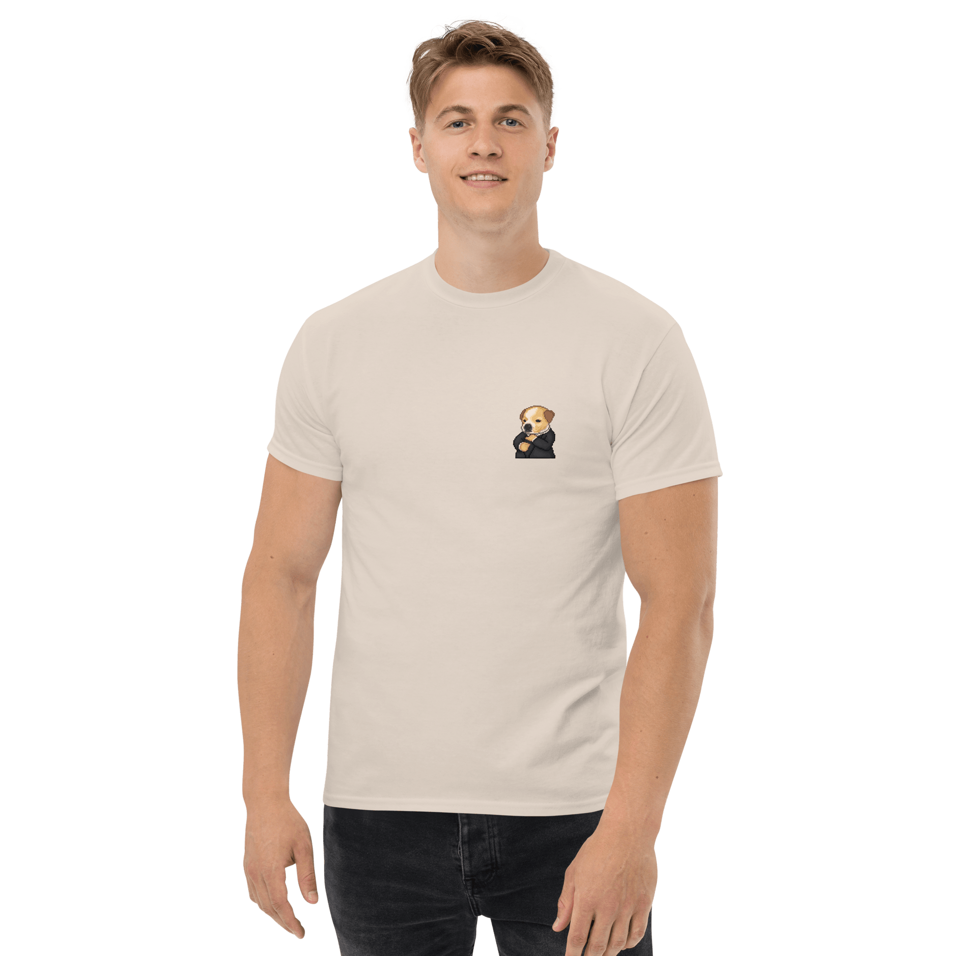 Dog Classic T-Shirt Meme - Military Green | Shirtposting