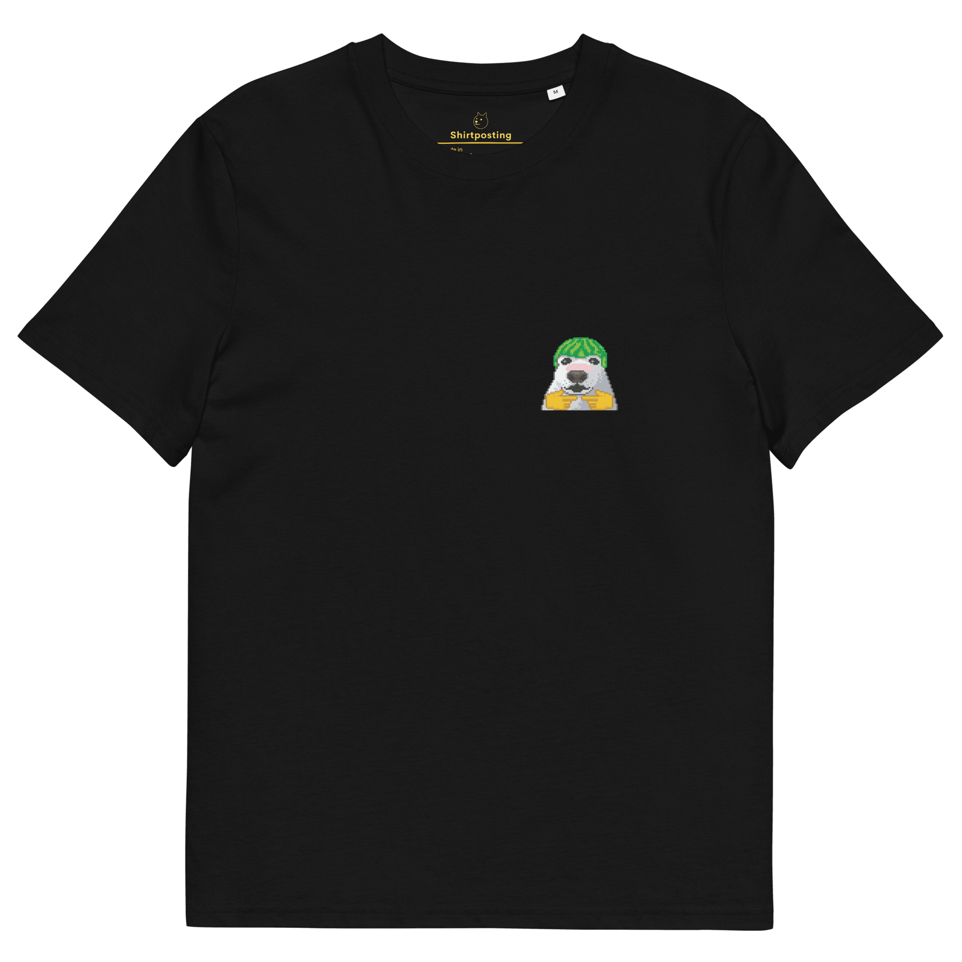 Dog Premium Organic T-Shirt Meme - Black | Shirtposting