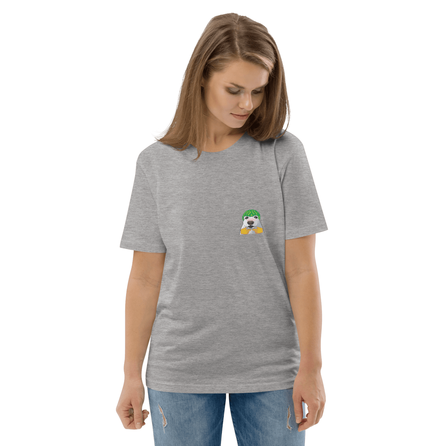Dog Premium Organic T-Shirt Meme - Cotton Pink | Shirtposting