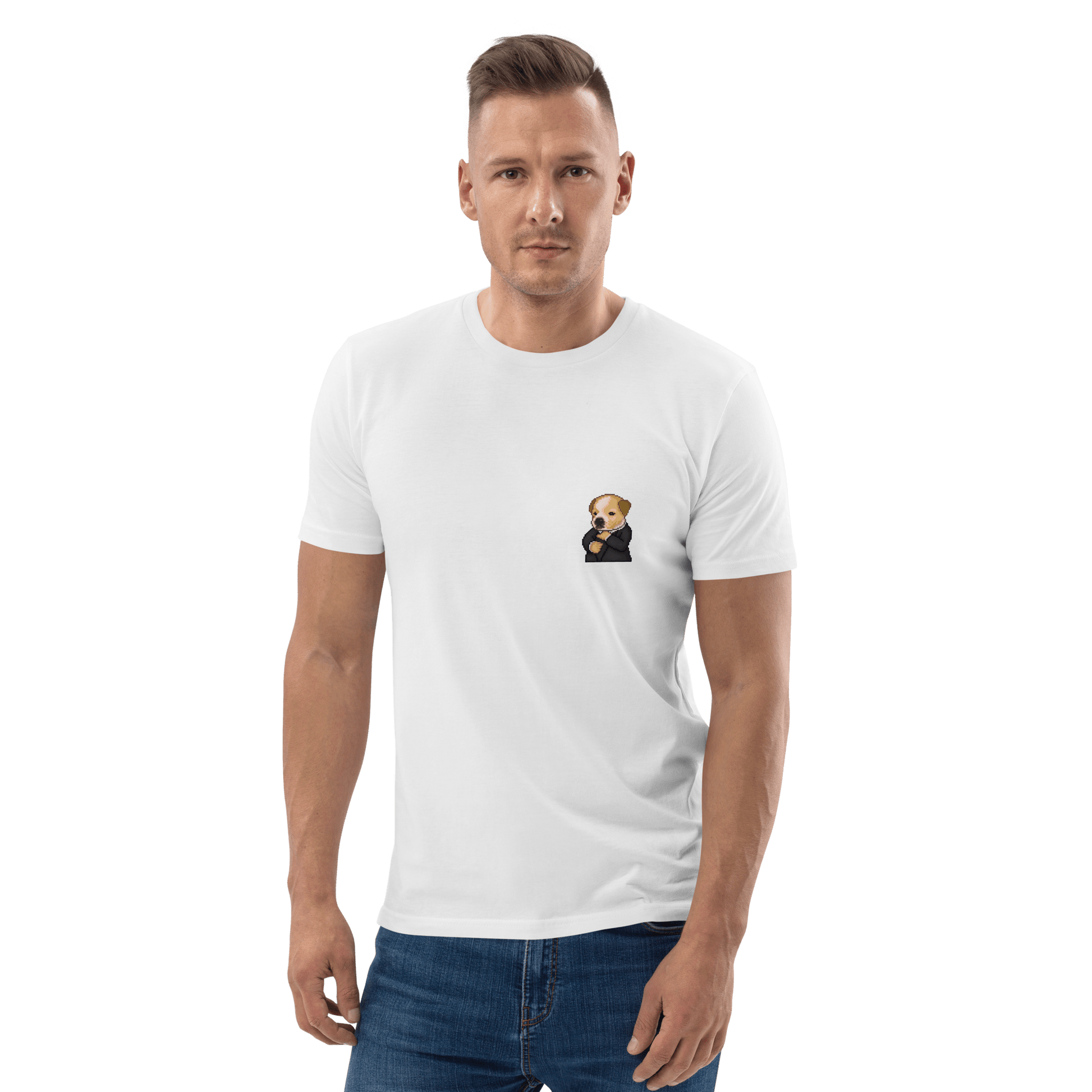 Dog Premium Organic T-Shirt Meme - Cotton Pink | Shirtposting