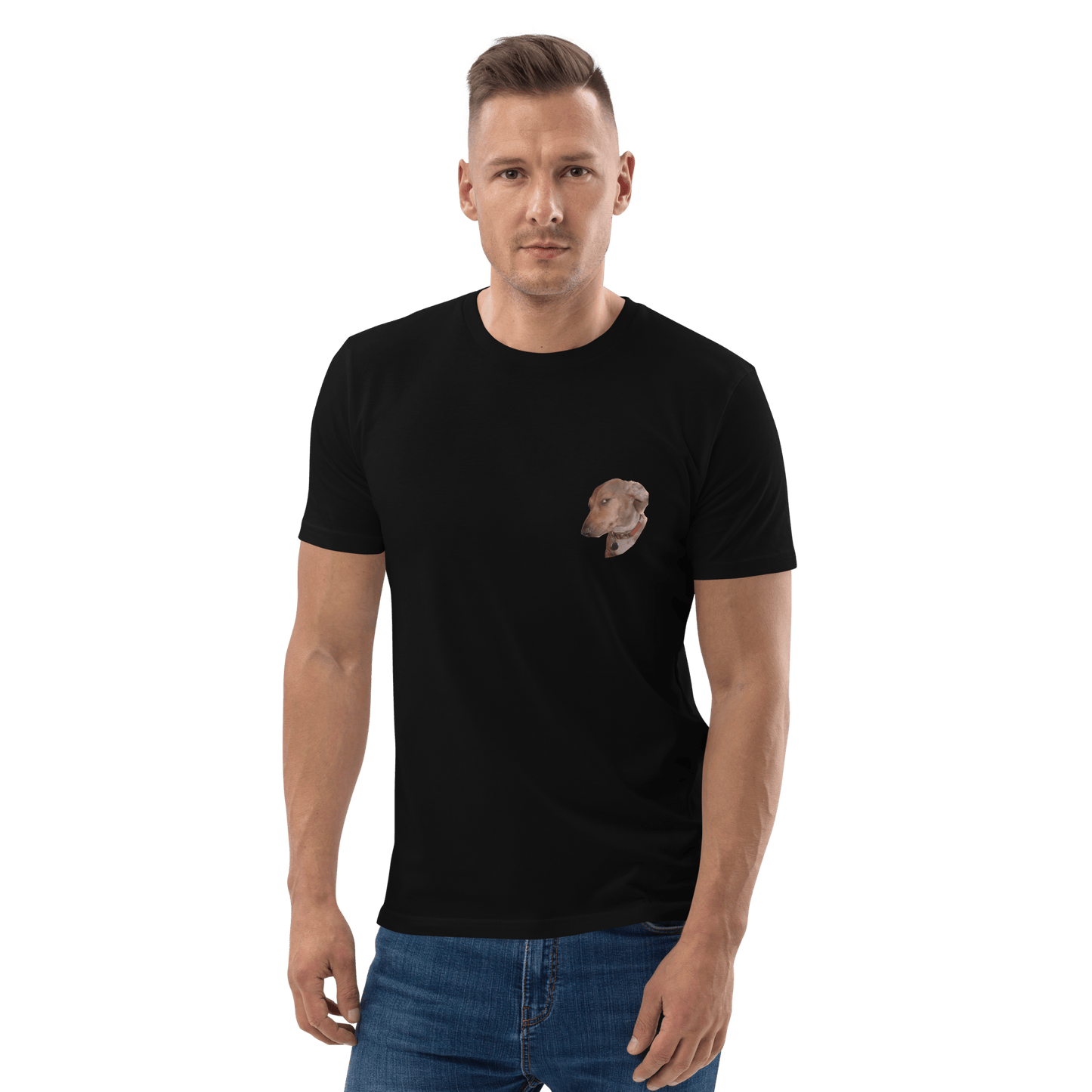 Dog Premium Organic T-Shirt Meme - Dark Heather Grey | Shirtposting